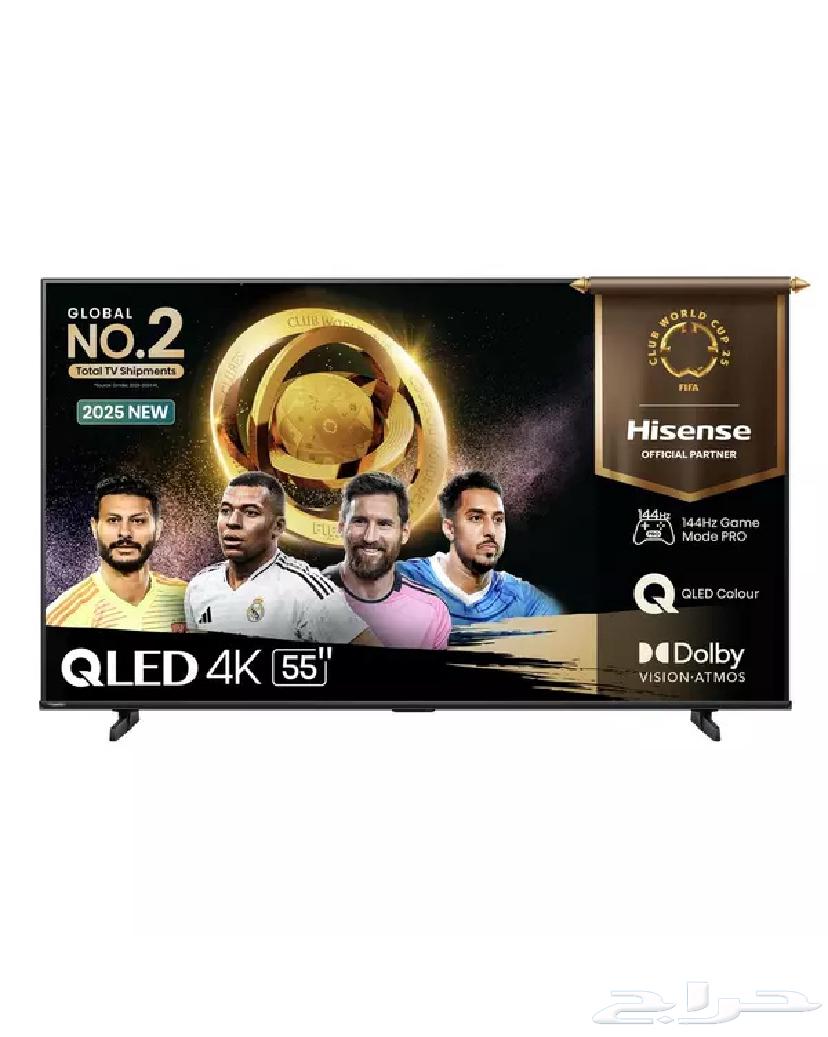 شاشه ذكيه هايسنس QLED استعمال بسيط 55 بوصه64401550670723111