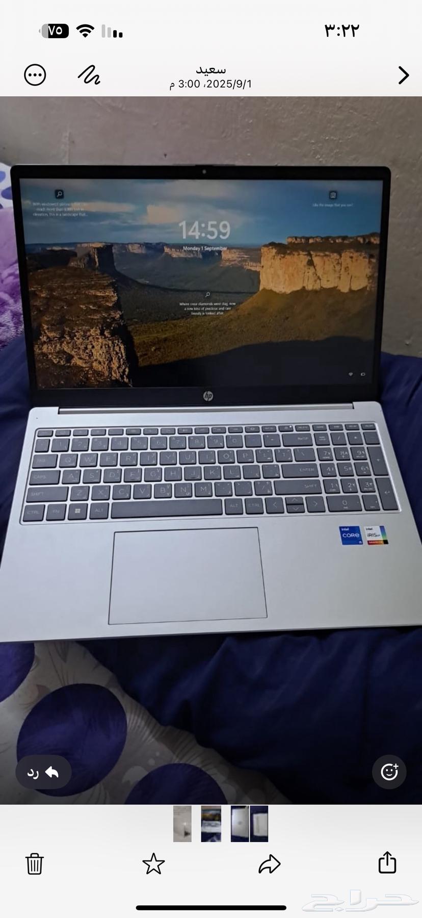 A new laptop with Windows installed, price 1300, looking for a serious buyer63619656198402112
