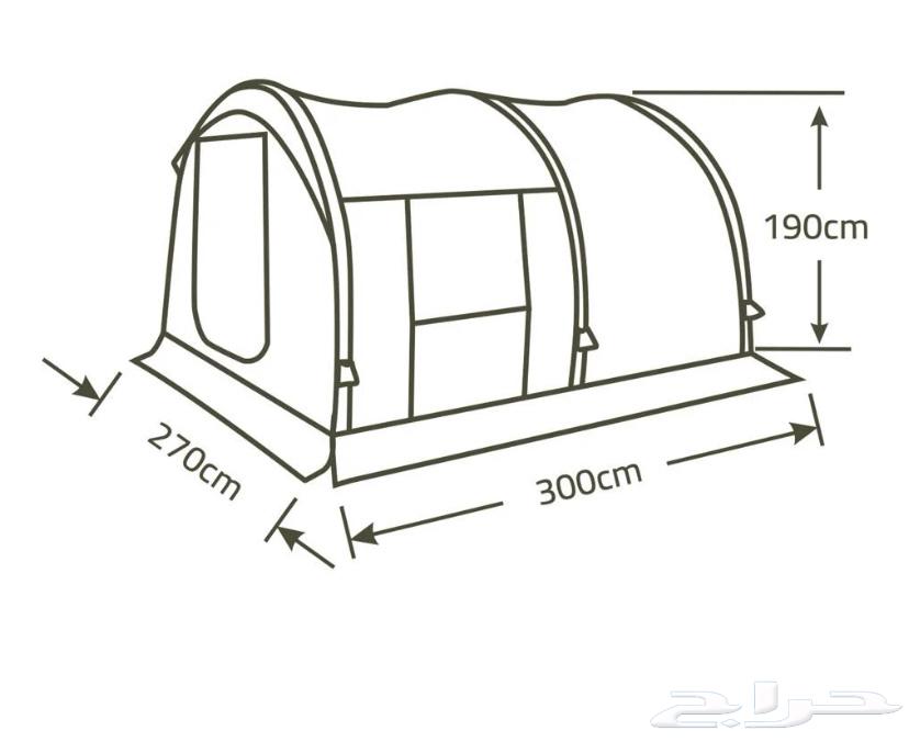 السنيدي خيمة هوائية للبيع64401869893761111