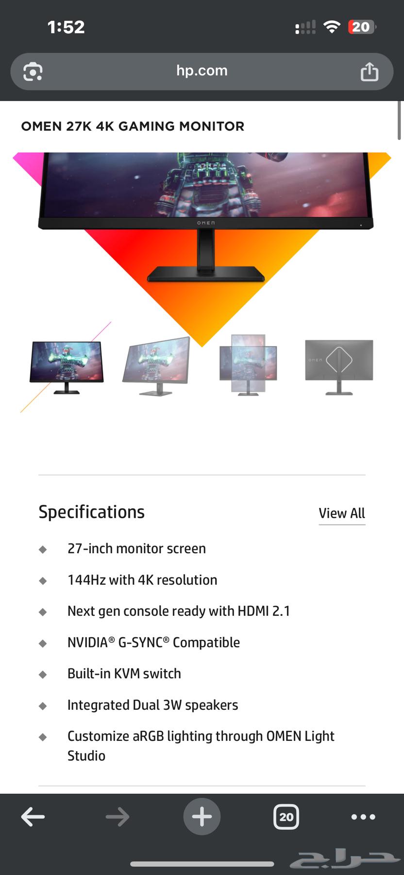 4k 27-inch gaming monitor suitable for PS5 and PC63619646938371111
