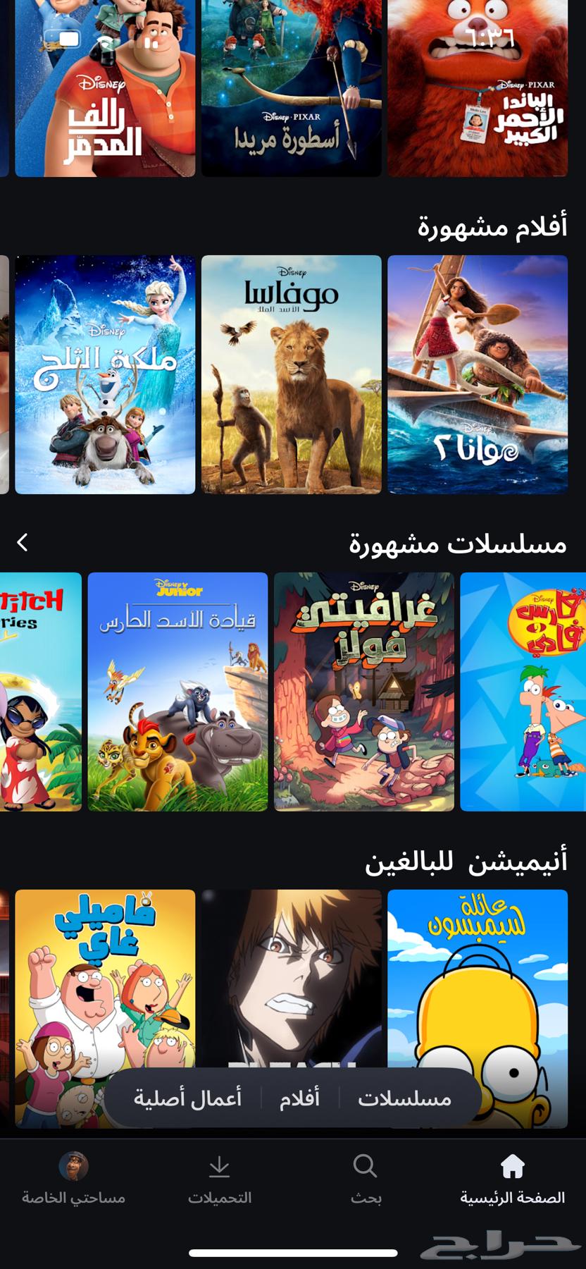 Disney+ subscription for one month 8 riyals64403728524035110