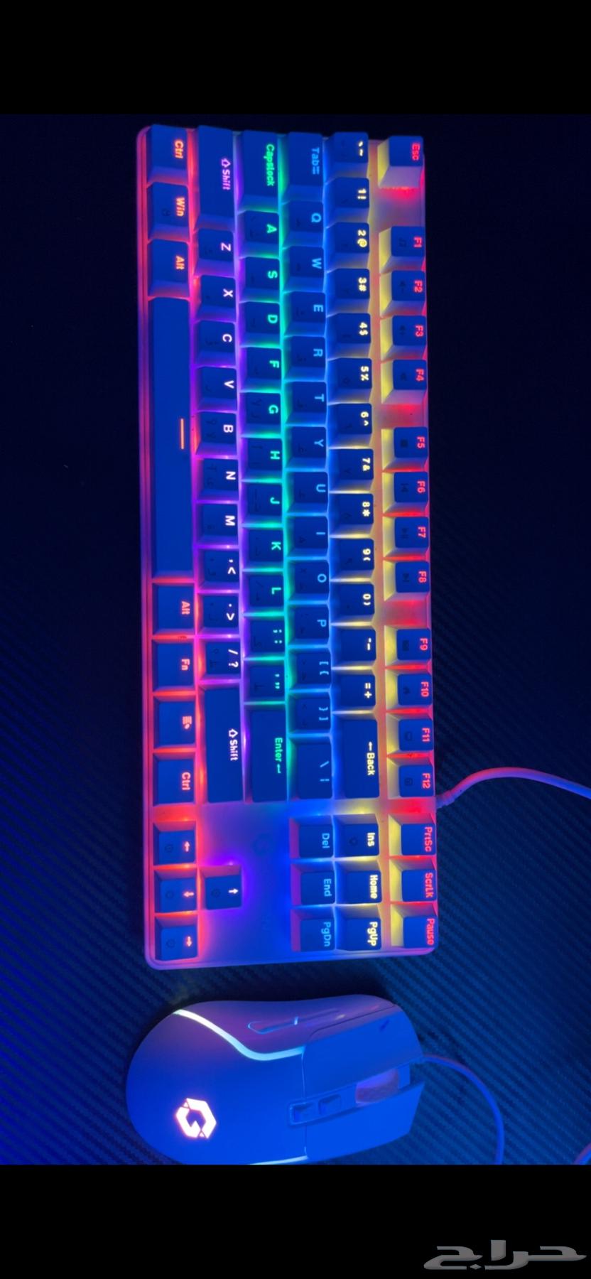 ماوس وكيبورد قيمنق للبيع64404028199809110