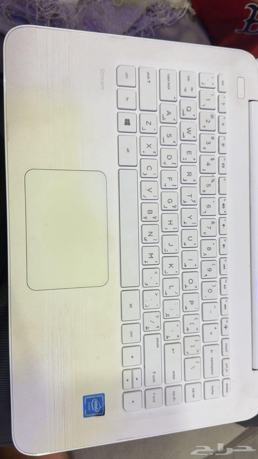 لابتوب hp ابيض64402983375363110