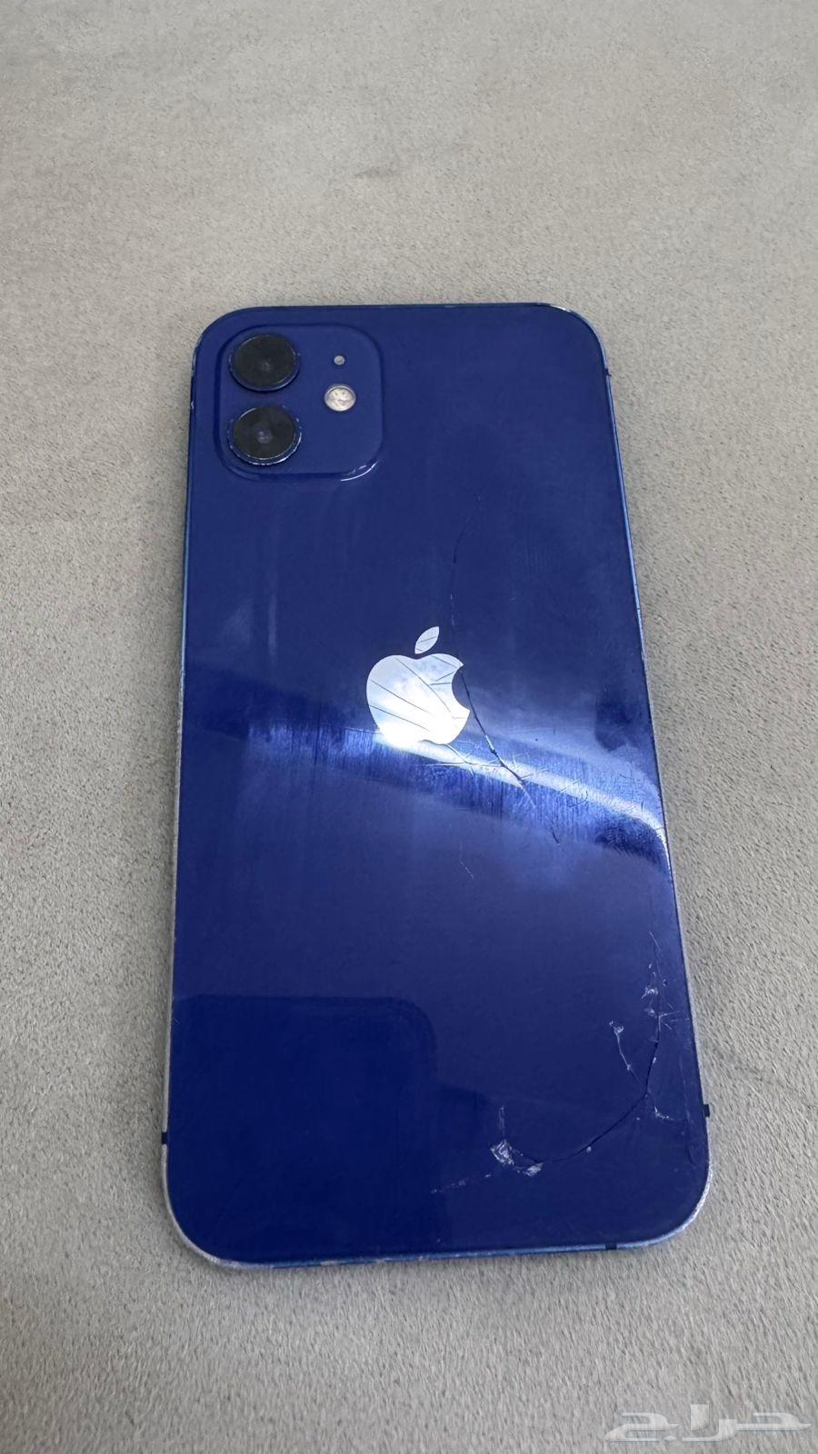 جوال ايفون 12 ازرق64404861396353110