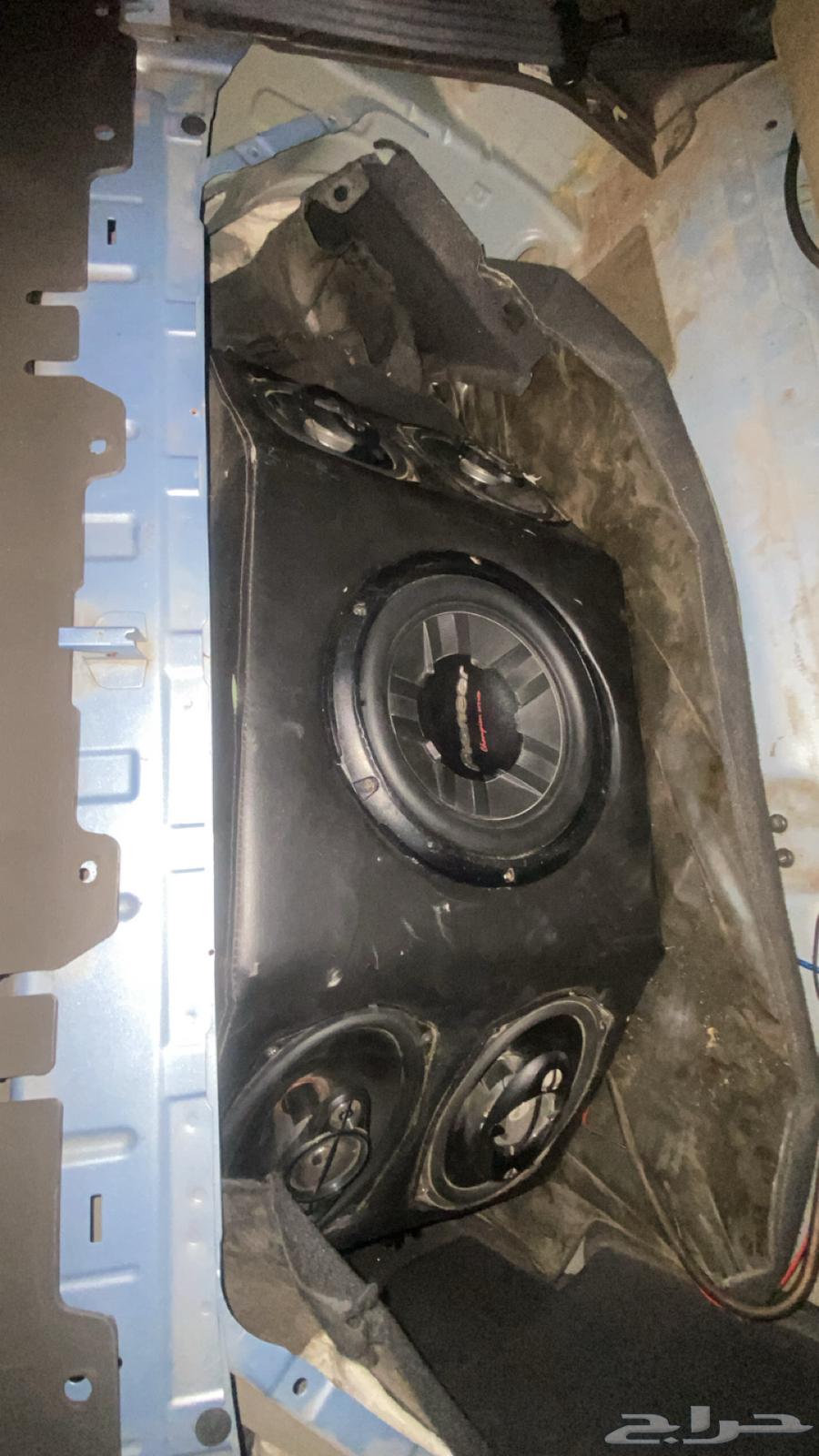 Box system with 4 speakers: 2 Pioneer 650 and Kenwood 650 plus amplifier64410867261697110