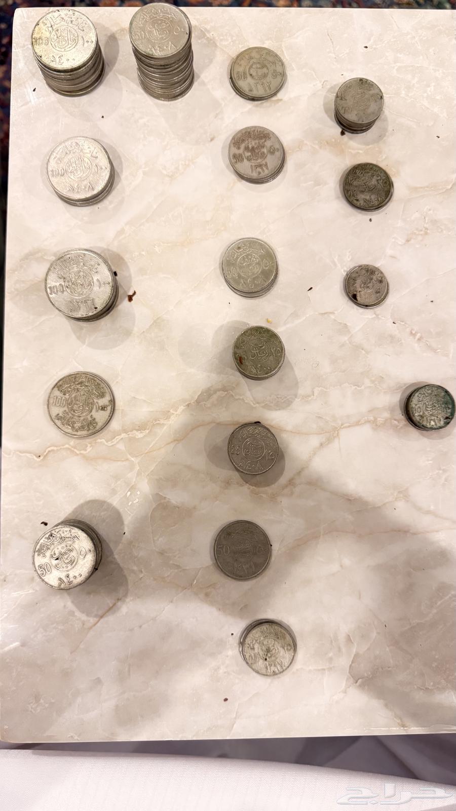بيع عملة قديمه عهد الملك خالد64410333124354110