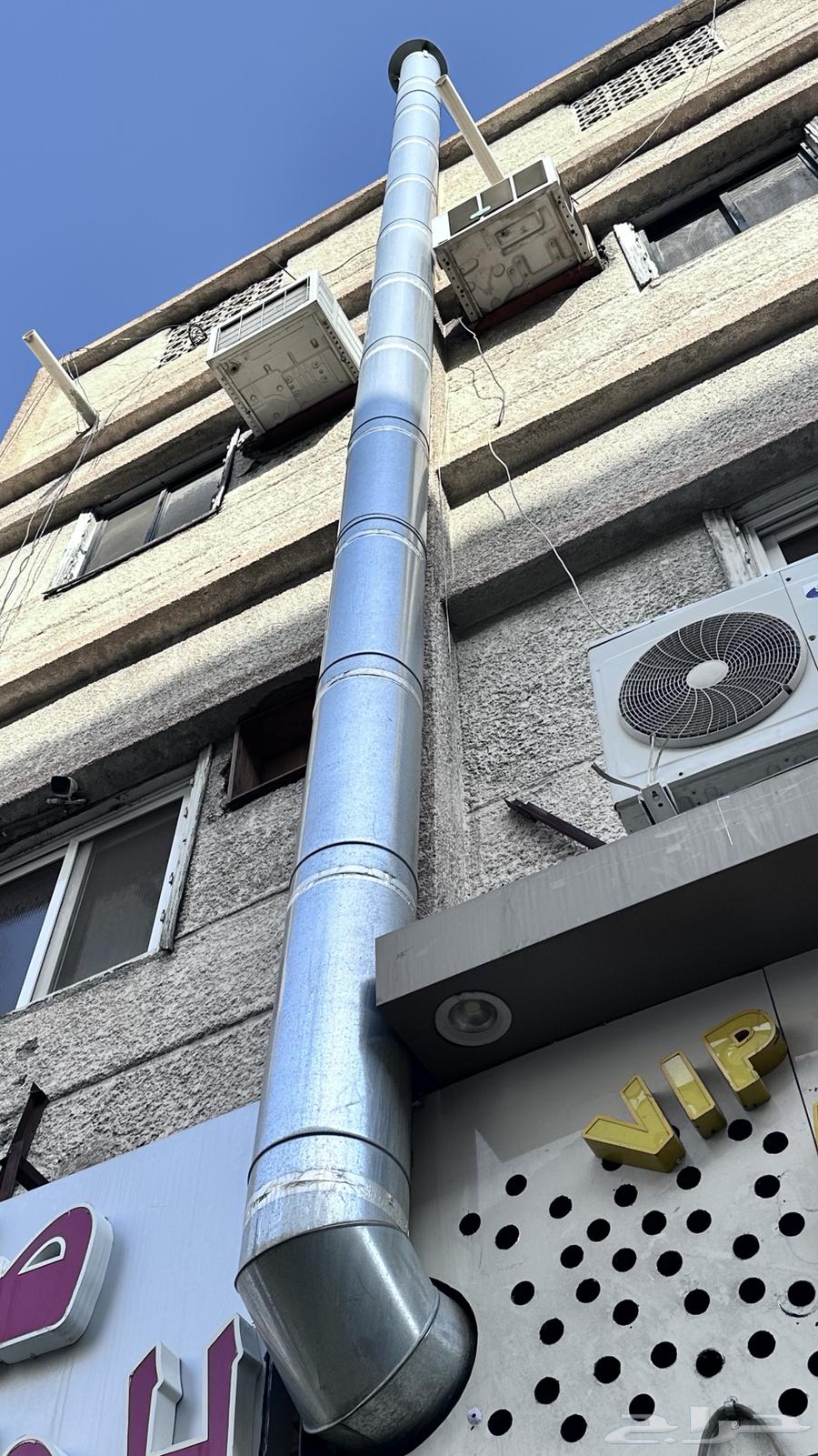 مدخنة مطعم 18 متر وازود64408975309058110