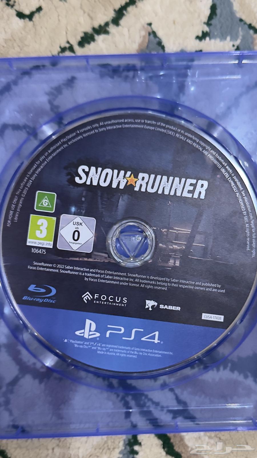 شريط snow runner سيارات سوني 464408287083138110