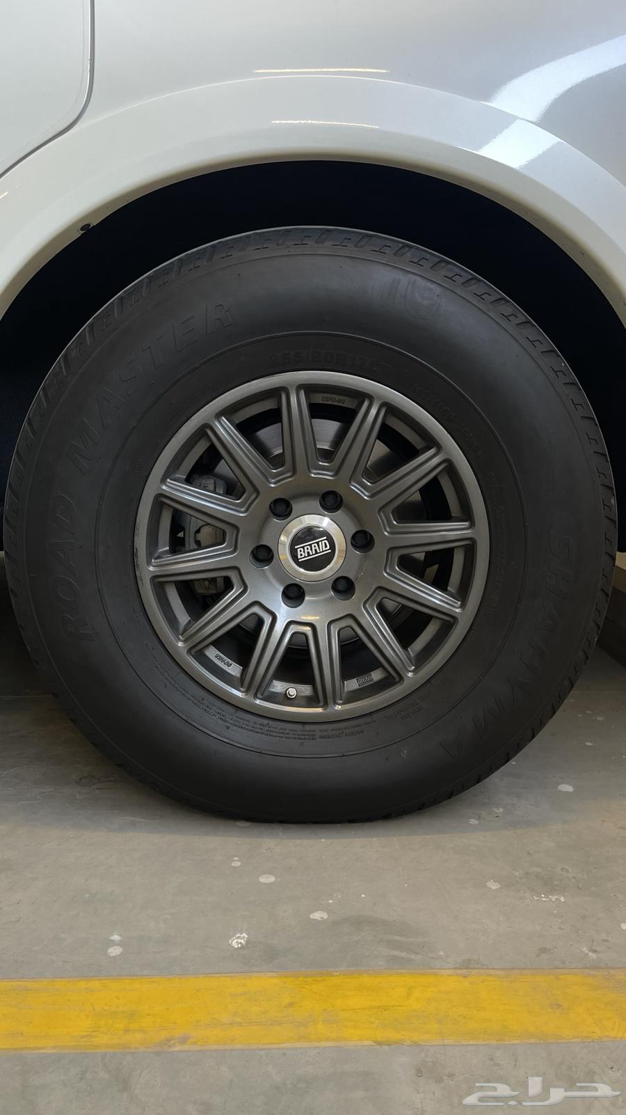 جنوط 6 مسمار برايد مقاس 17 BRAID كوبي64567614301955110