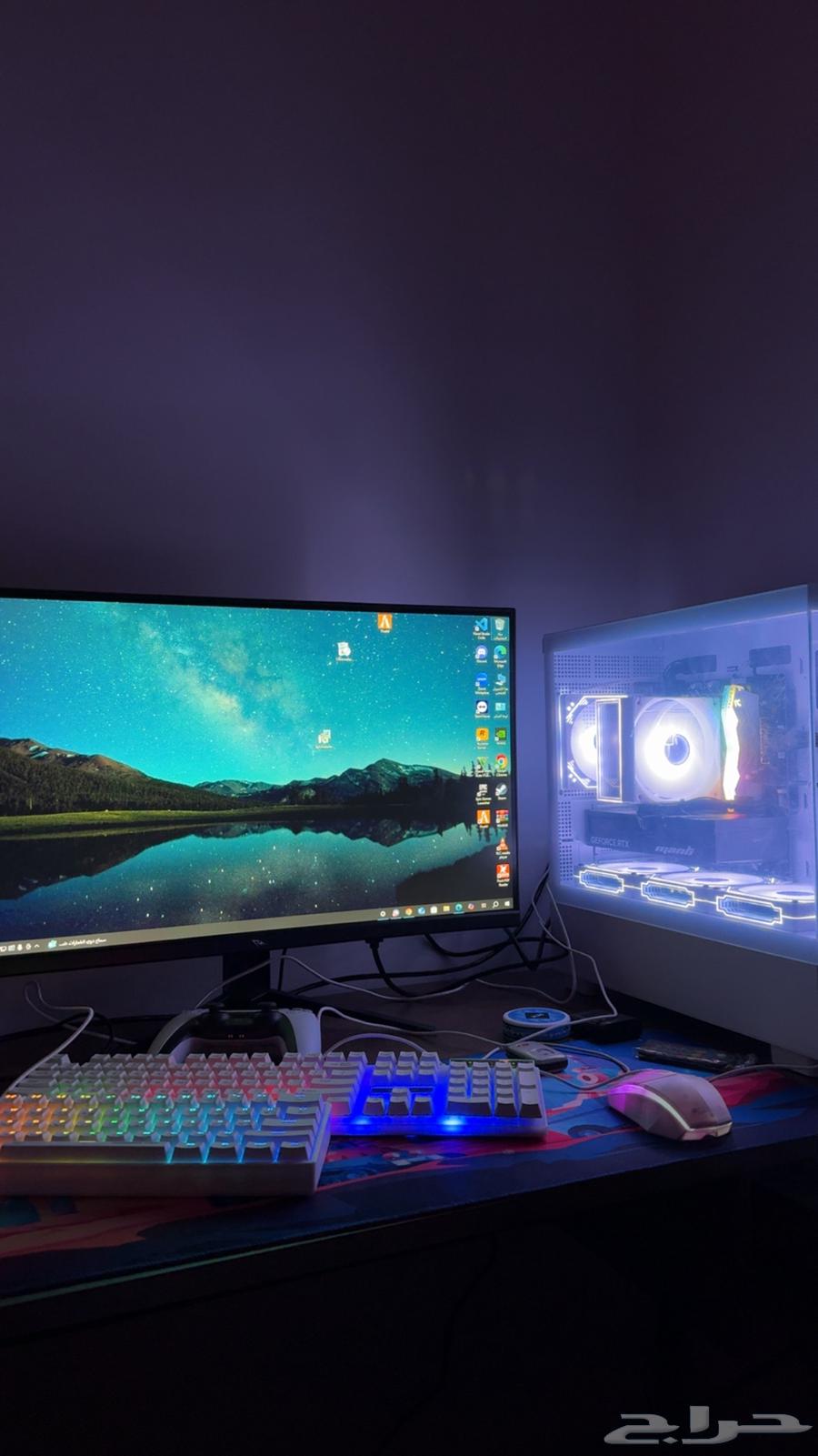 PC for sale, specifications in the last picture with monitor and 280 Hz64407782924162110