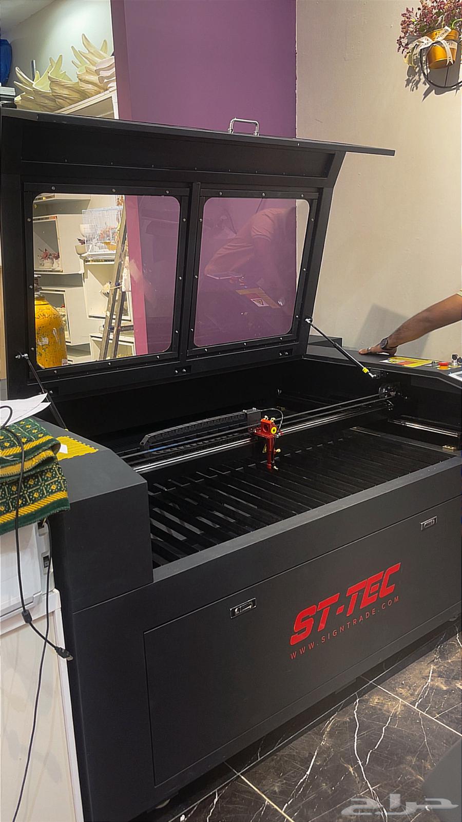 مكينة قص ليزر كريلك خشب64411715037442110