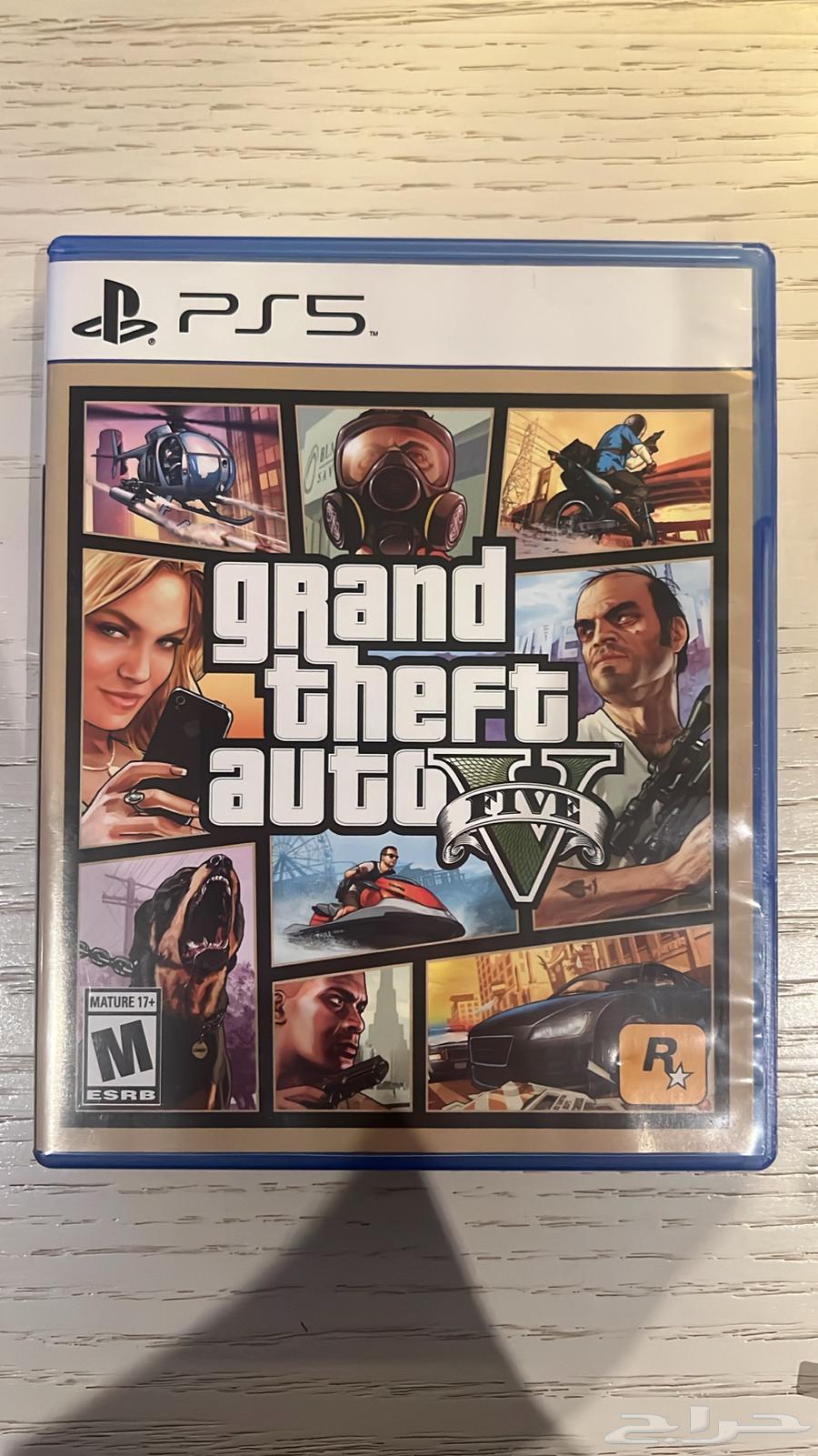 لعبه GTA 5 اشرطة سوني 5 شبهه جديد64409810334209110