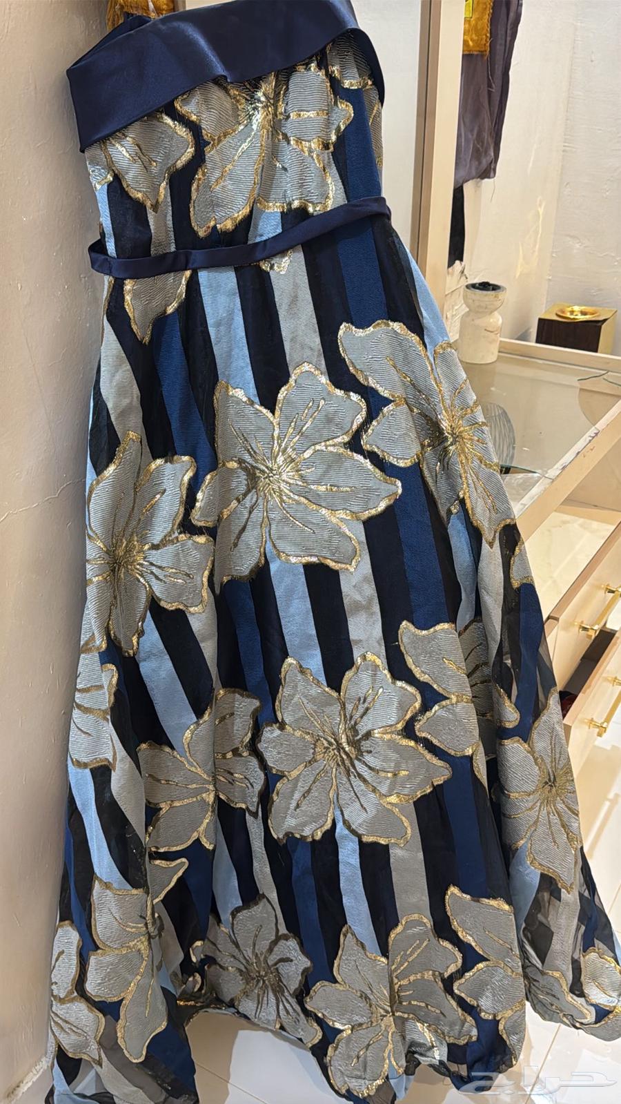 فساتين من لبسه وحده الاخضر ب 500 المورد ب 400 والازرق 35064410231548418111