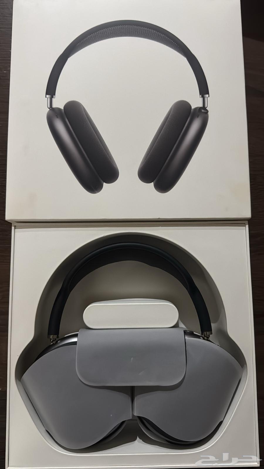 ايربودز ماكس بلون اسود اصليه 10064405292661762113