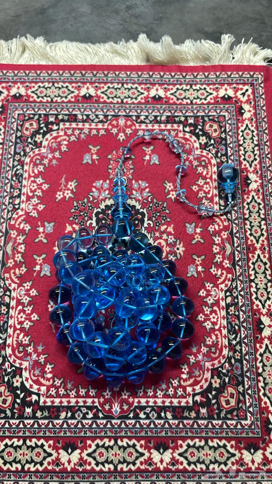 سبحه مسباح سبحة كاست اكوامارين تم البيع64407825280769113