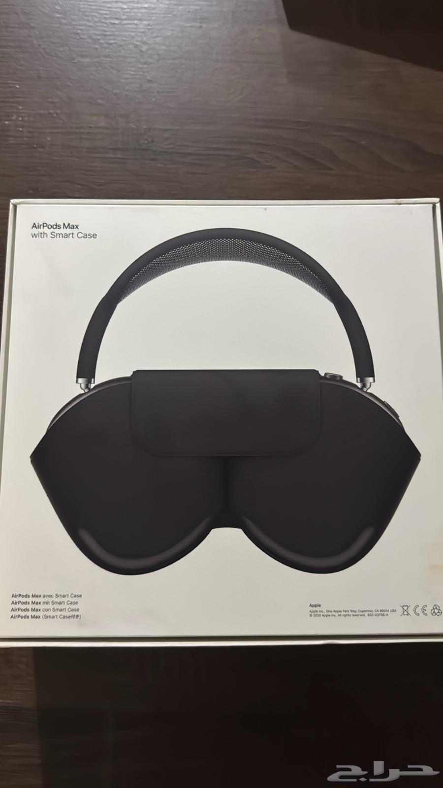 ايربودز ماكس بلون اسود اصليه 10064405292661762110