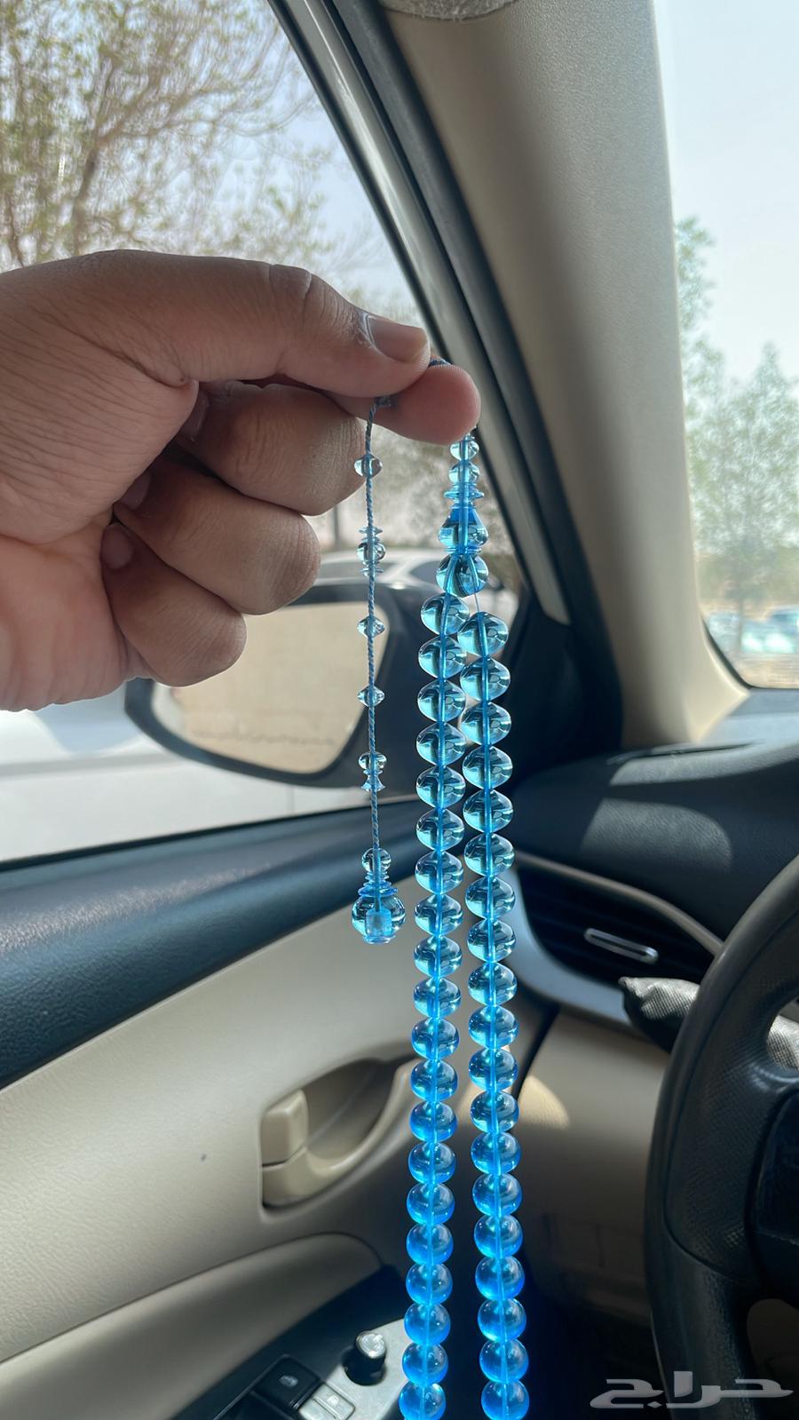 سبحه مسباح سبحة كاست اكوامارين تم البيع64407825280769110