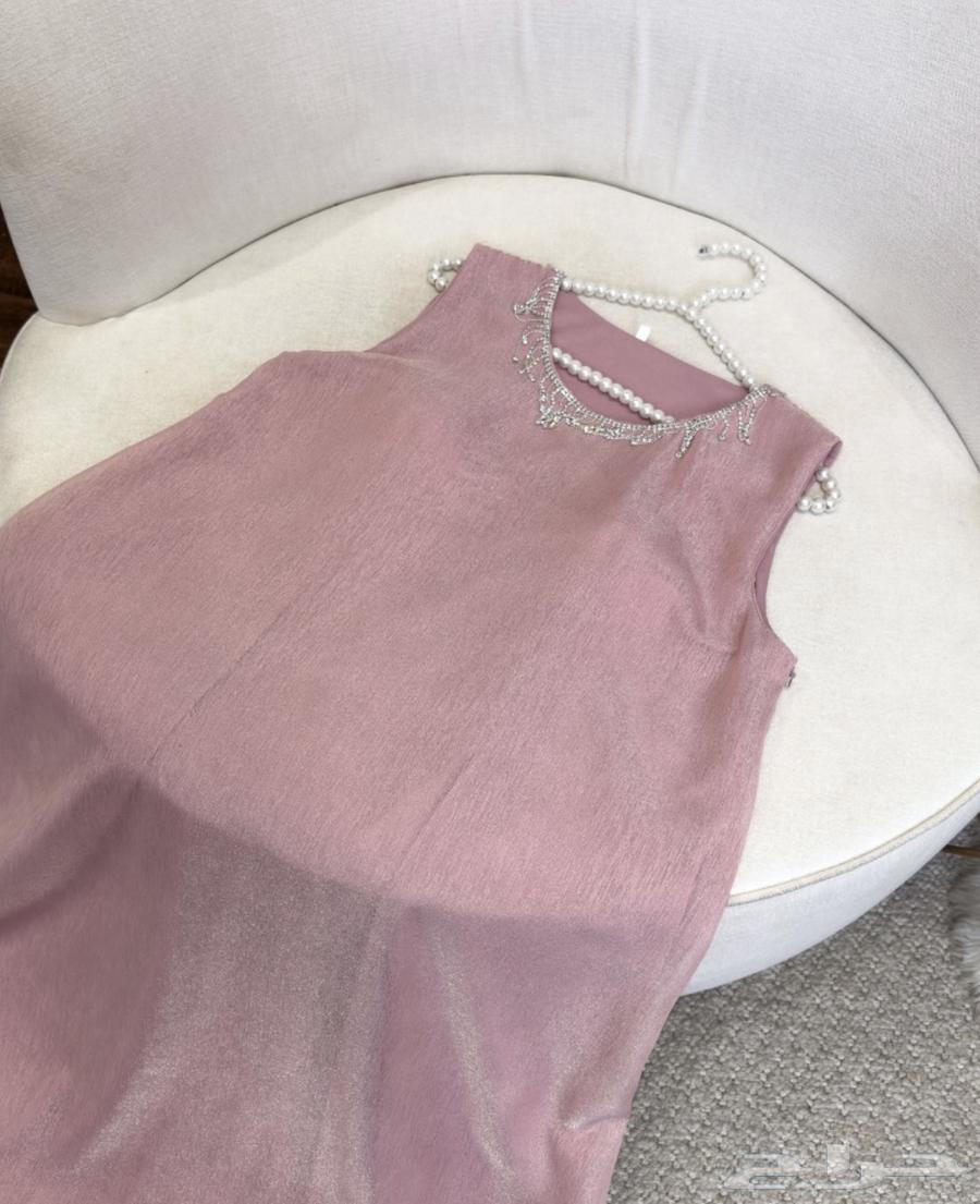 فستان وردي جديد من مصممه لم يتم الارتداء64406096508929111