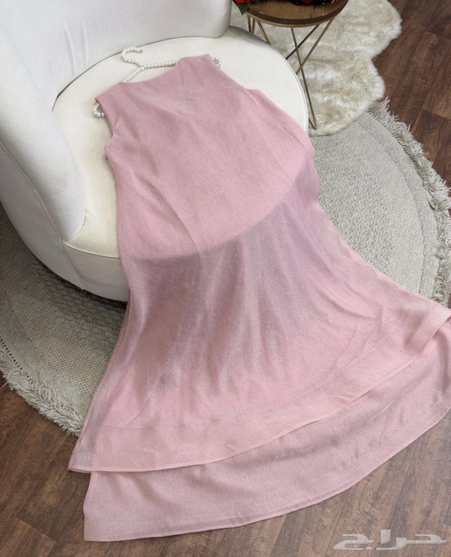 فستان وردي جديد من مصممه لم يتم الارتداء64406096508929112