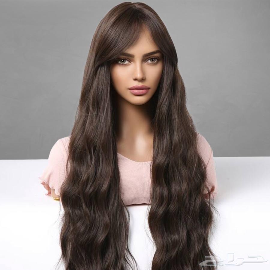 باروكة طويلة شعر مخلوط64411567455233110