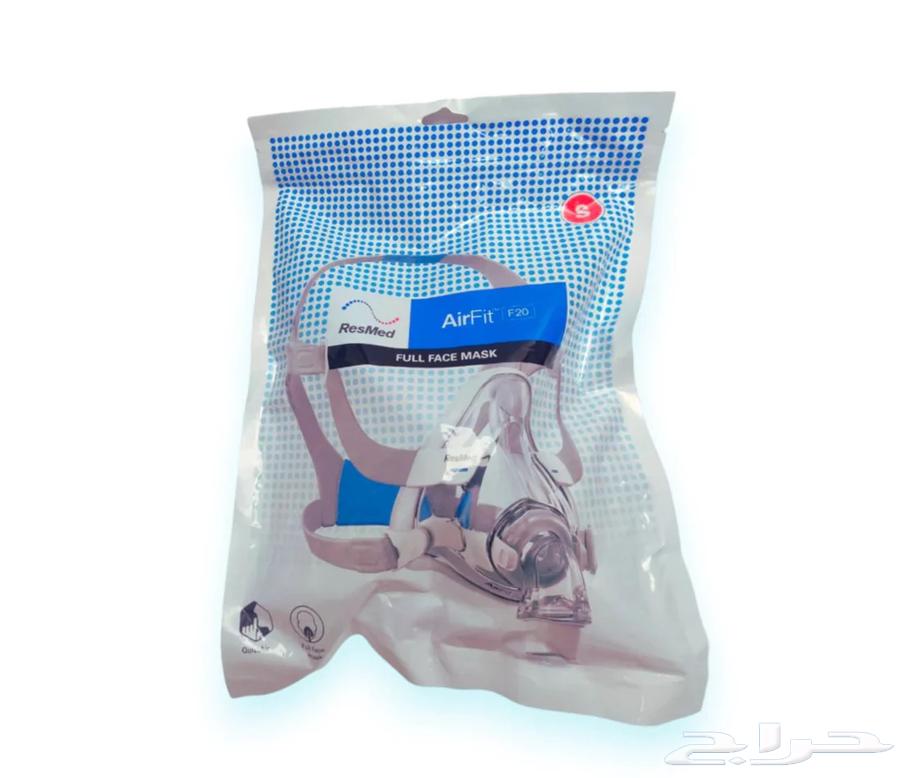 كمام وجه كامل ResMed AirFit F20 Full Face Mask مقاس S64408920045954111