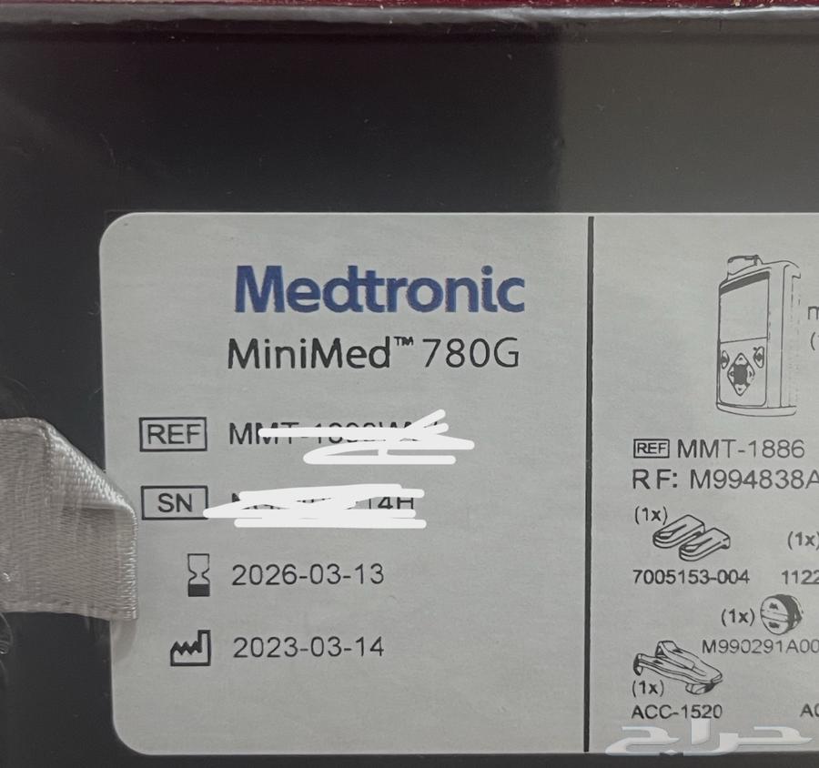 مضخة أنسولين ميدترونك78064410377004673110