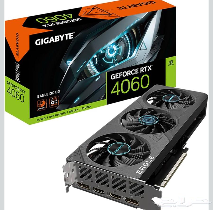 Gigabyte RTX 4060 Eagle graphics card64407880662403110