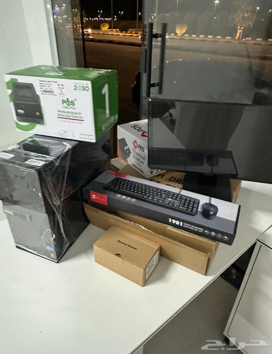 جهاز كاشير كامل متكامل مع برنامج مبيعات64407126655490110