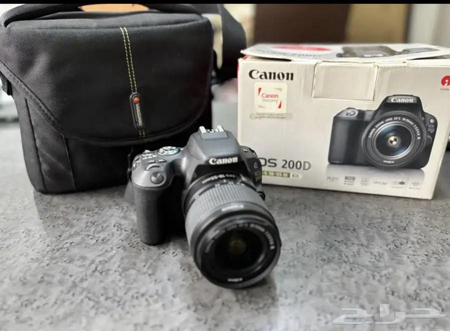 كاميرا كانون اخت الجديدة EOS200D64409101776259110