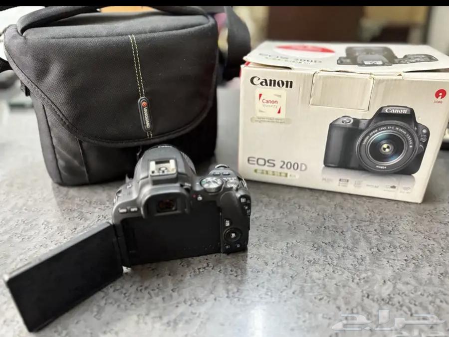 كاميرا كانون اخت الجديدة EOS200D64409101776259112