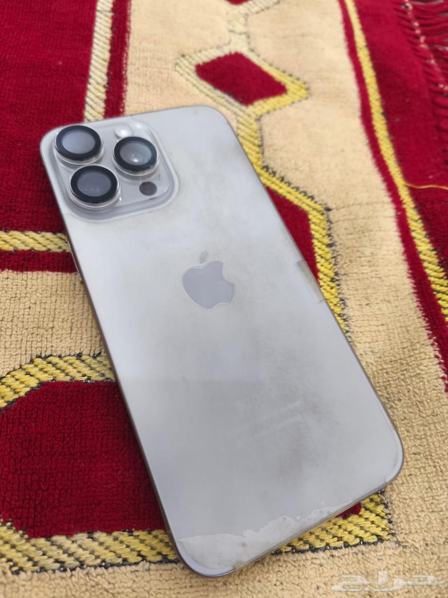 سلام عليكم اعرض لكم جهازي ايفون 15 برو ماكس الجهاز نضيف64410797996034112