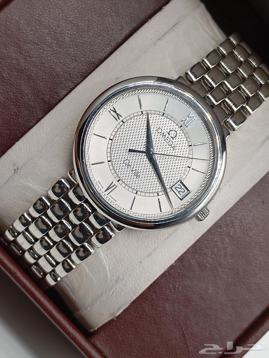 ساعة اوميقاء OMEGA DeVille سويسرية اصلية64408975299971110