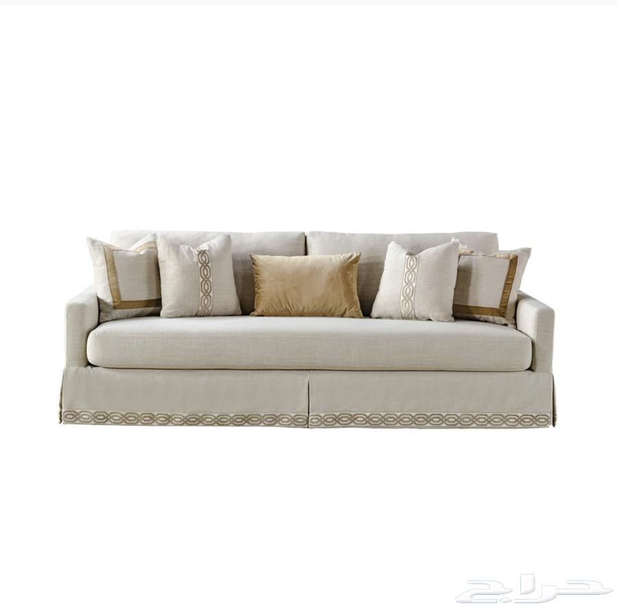 كنبة لمياء بلون البيج من مفروشات الرقيب64405208891137111