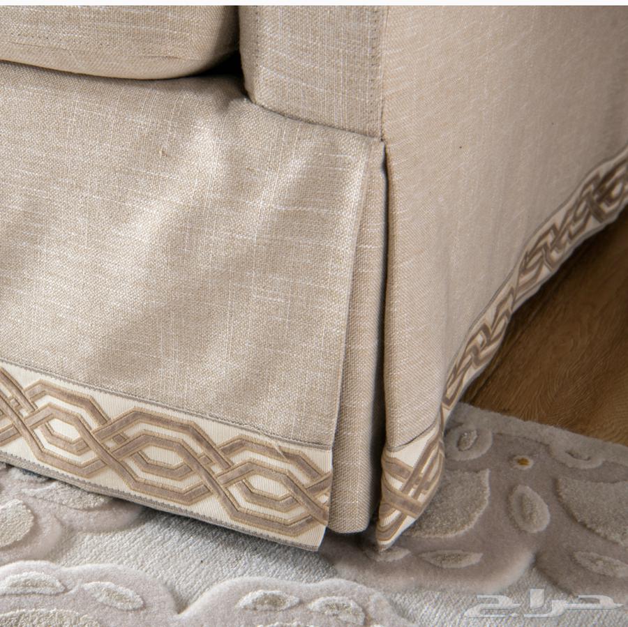 كنبة لمياء بلون البيج من مفروشات الرقيب64405208891137114