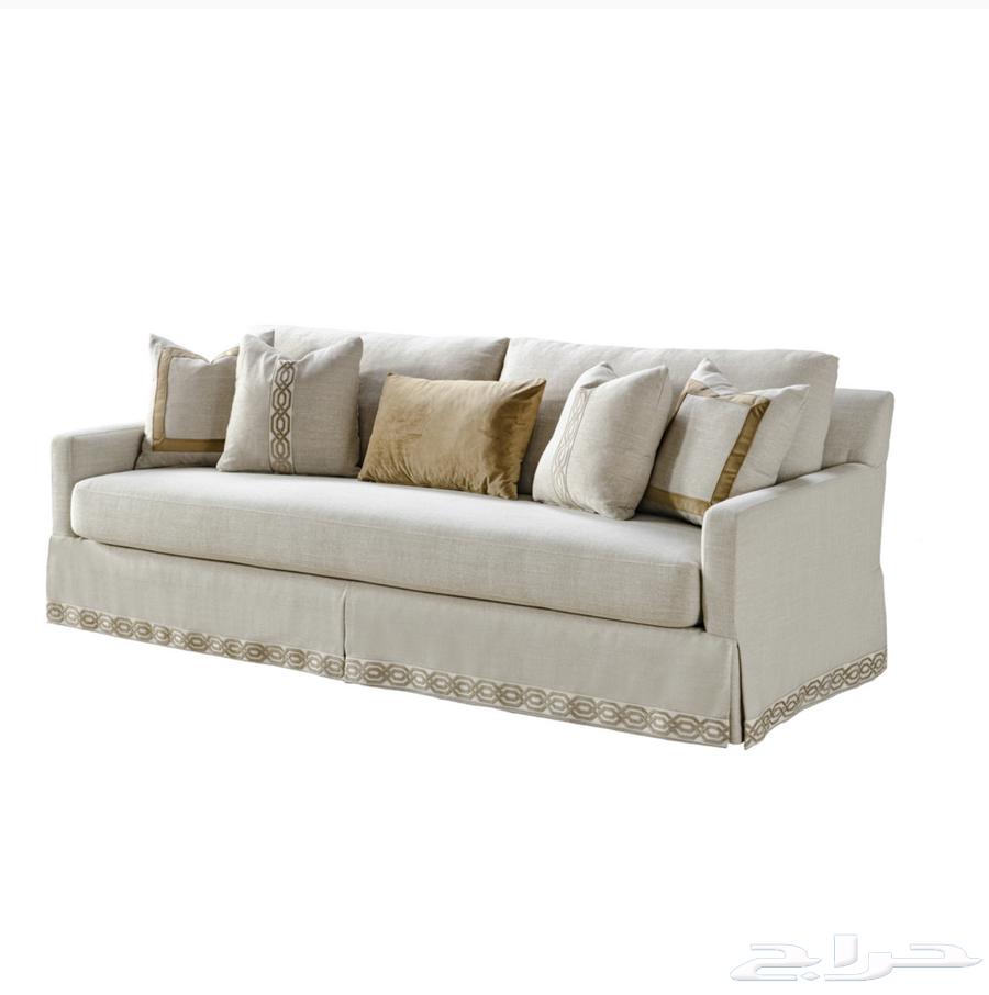كنبة لمياء بلون البيج من مفروشات الرقيب64405208891137112