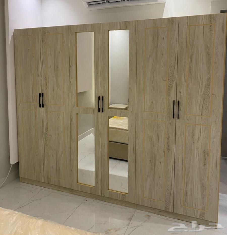 دولاب ملابس جديد متوفر اقساط مع تابي و تمارا64407140312835112