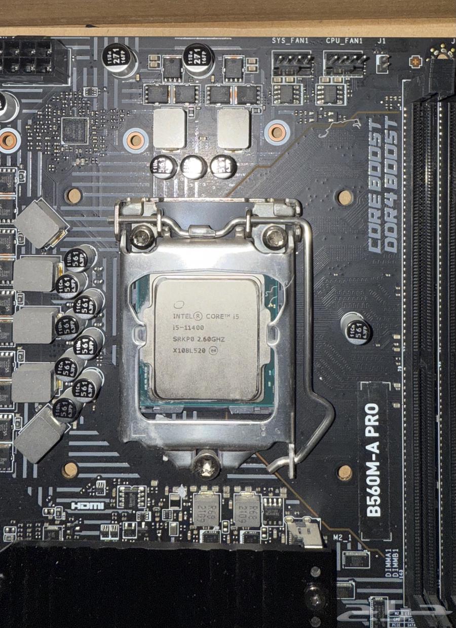 B560M Motherboard and i5 11400 Processor for Sale with 16GB RAM64410782996097112