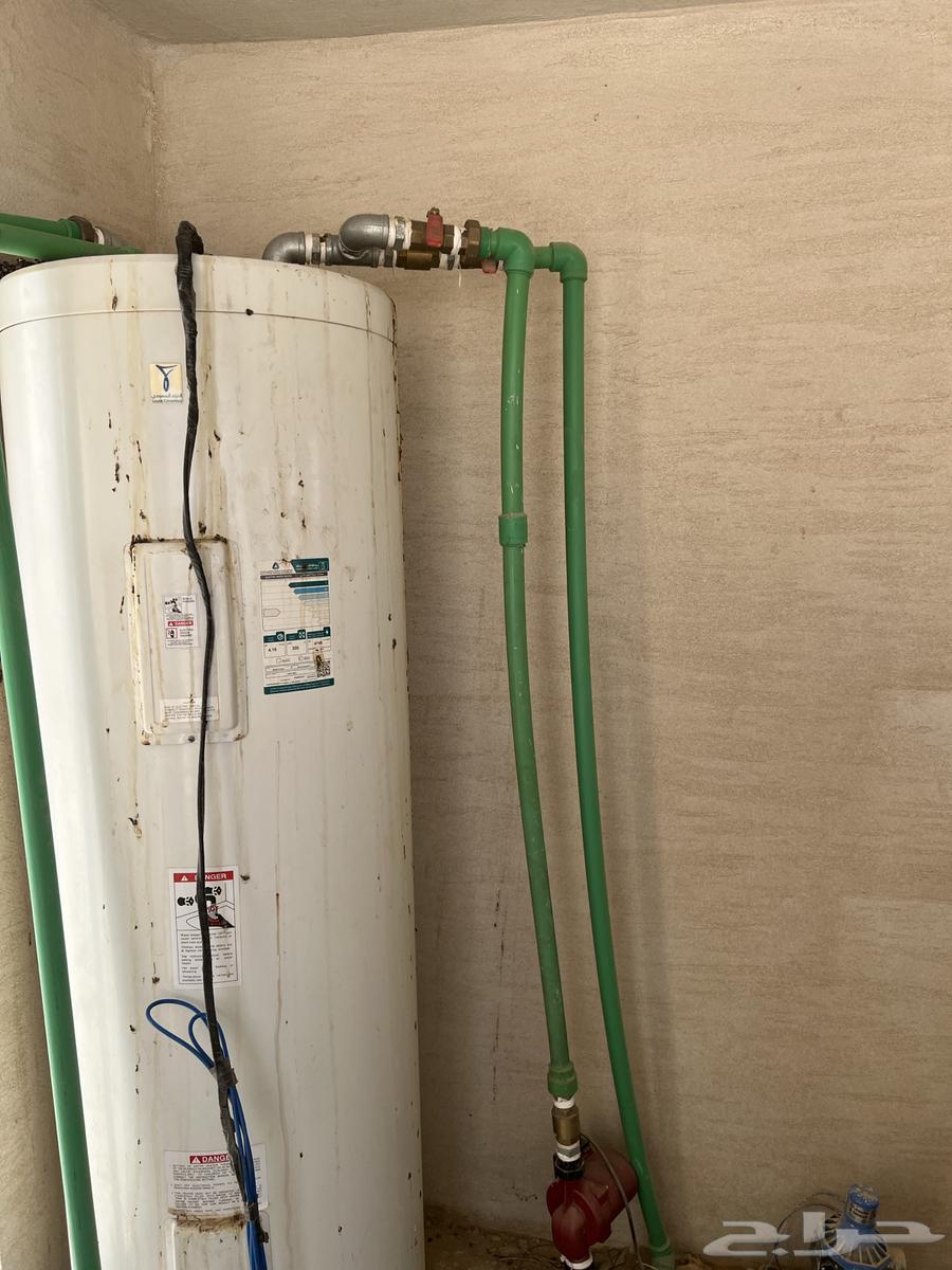 سخان مركزي خزف السعوديه سعه كبير اخو الجديد البيع مع المضخه64410961217539112
