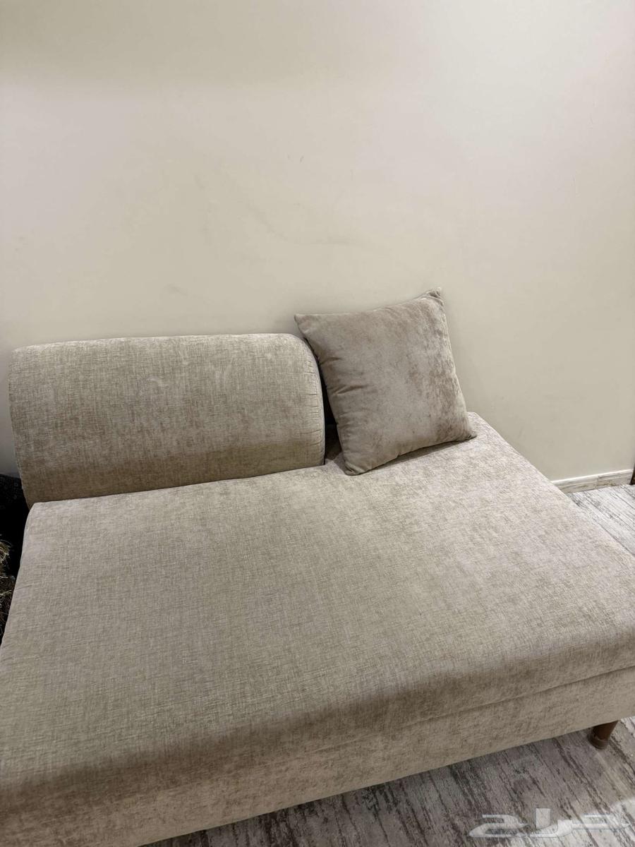 New double bed furniture and custom L-shaped sofa64411176039170111