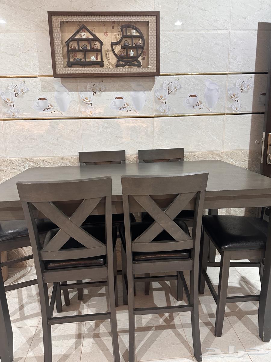 طاولة سفرة مكونة من 6 كراسي64407266309889110