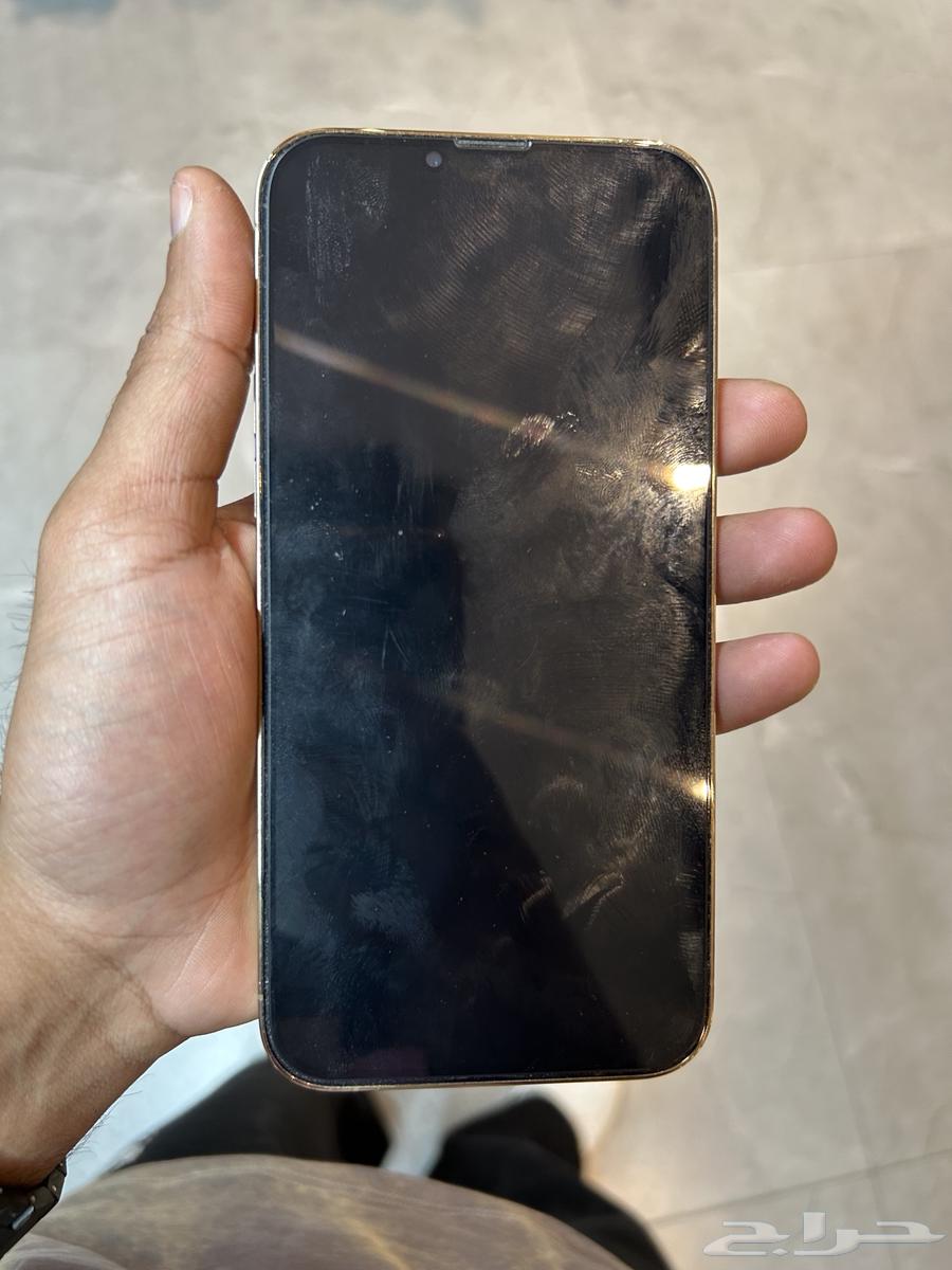 ايفون 13 برو ماكس 128 جيجا م انفك ابدا معاه كرتونته فقط64411955705347110