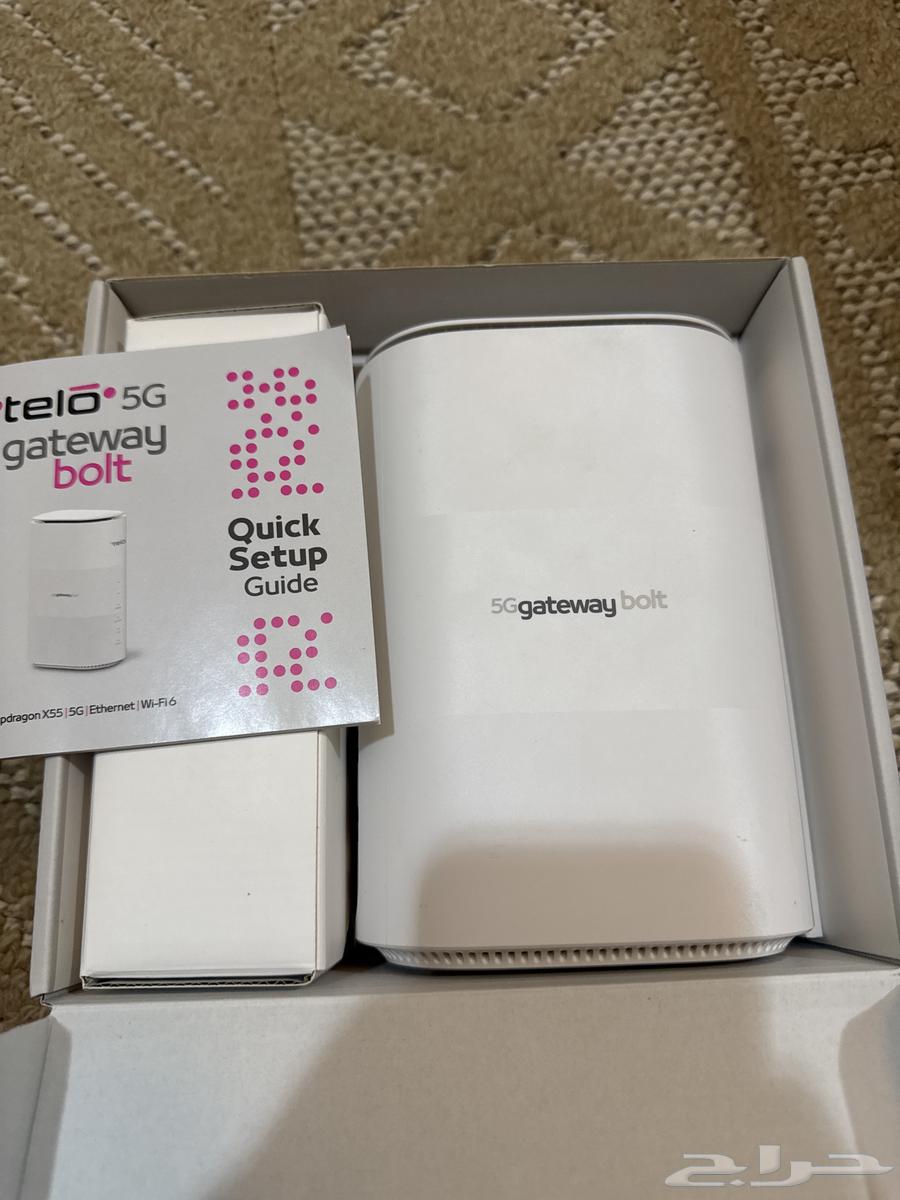 telo 5G gateway bolt راوتر فاي  جي فائق السرعة مستخدم64410275465475111