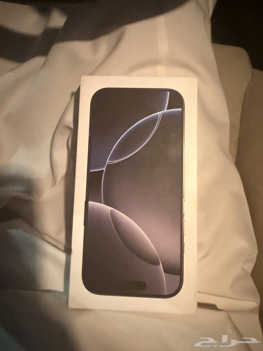 ايفون 16 برو جديد اسود 12864410580824195111