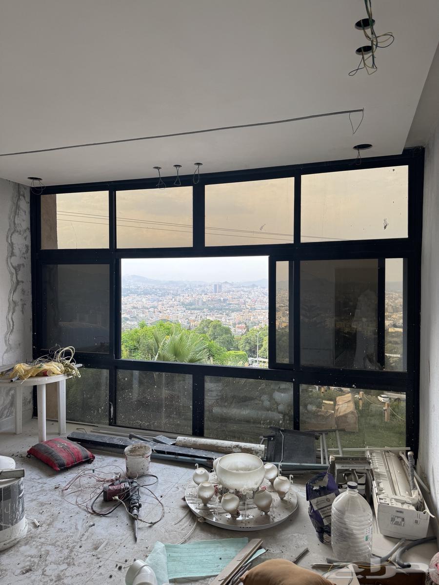 المنيوم شبابيك دبل قزاز مستعمل جديد64409436521473111