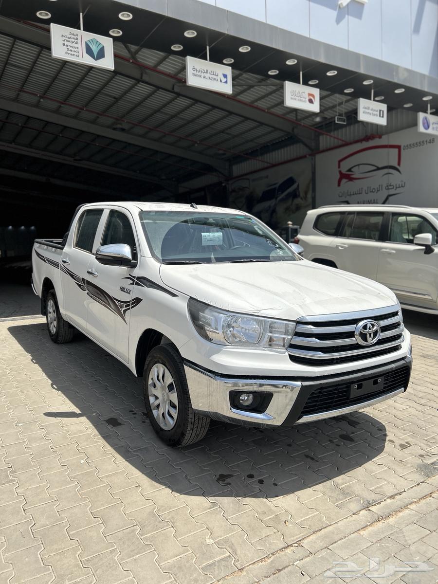 تويوتا هايلوكس غمارتين GLX طيس بنزين 108000 شامل الضريبة64561488650243111