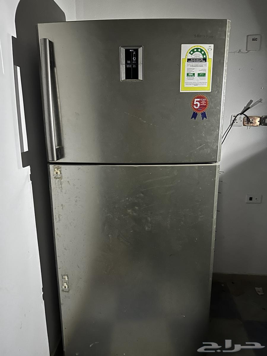 ثلاجة سامسونج بحاله ممتازه64410391495043111