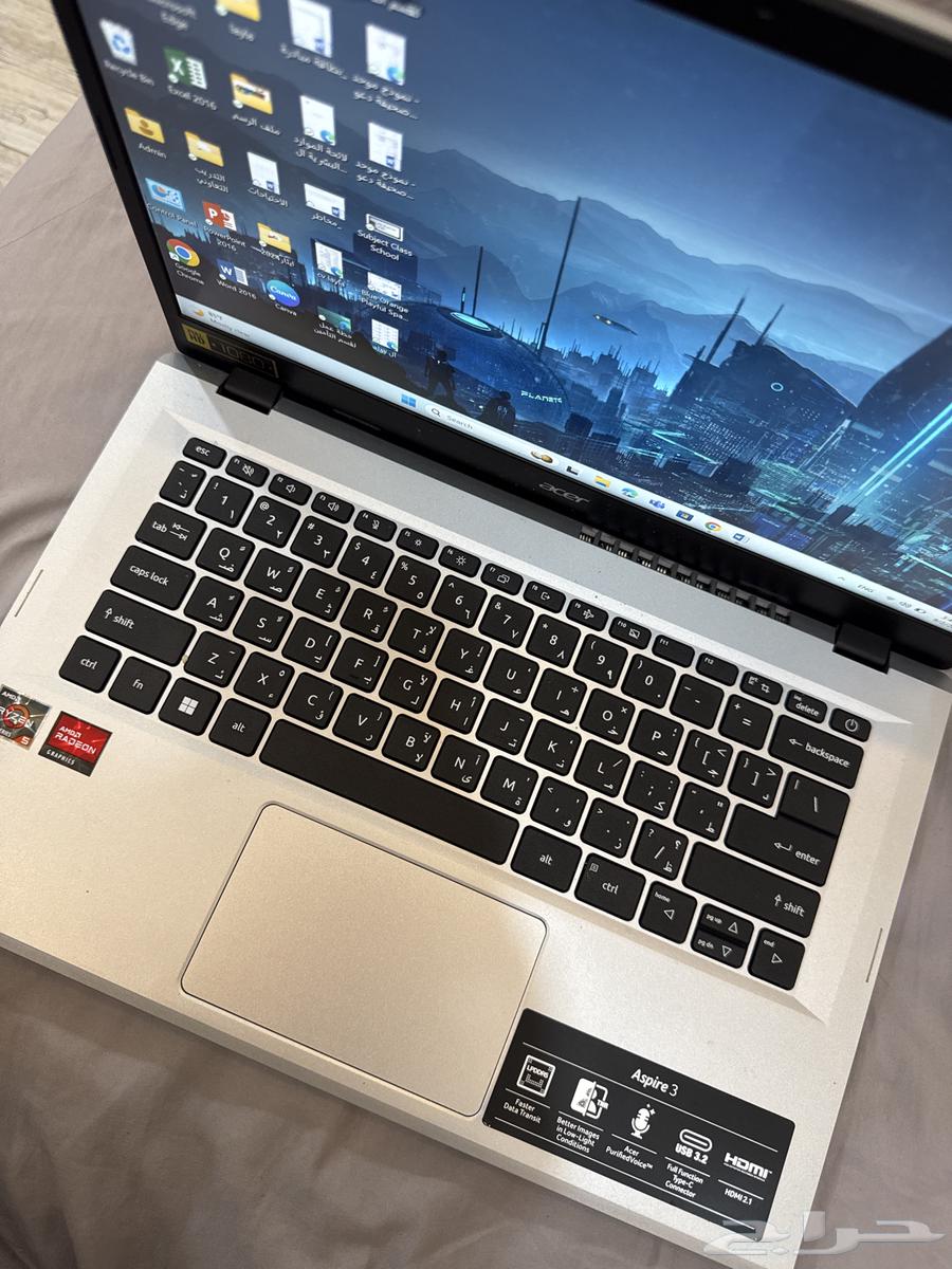 لابتوب ايسر اسباير 3 مقاس الشاشه 14 معالج ريزن 5 وريدون64405736071555110