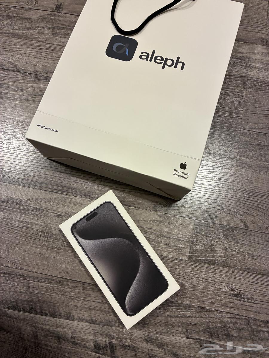 ايفون 15 Pro Max برو ماكس جديد 265 اسود تيتانيوم64410666803073110