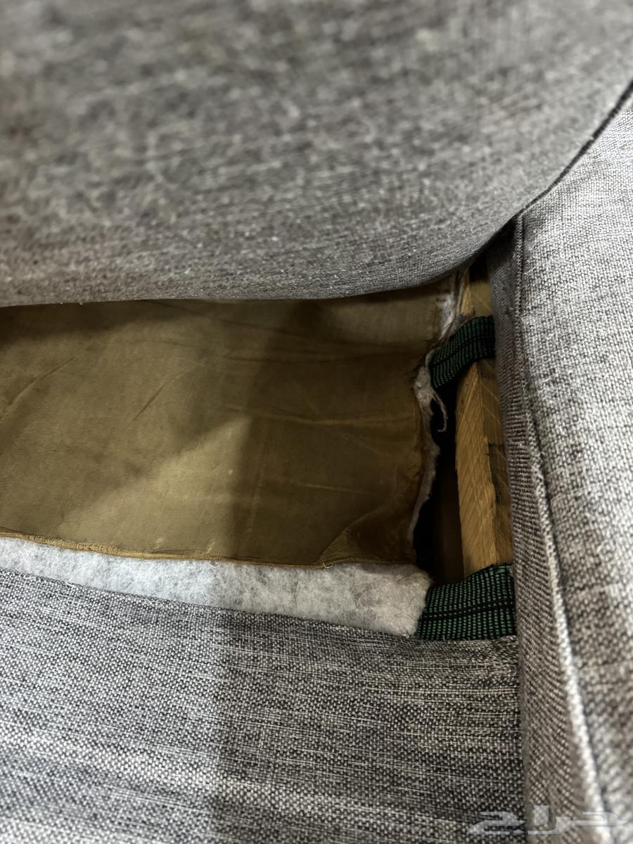 Sofa for sale, needs retying or tightening as shown in the picture64408822371329114