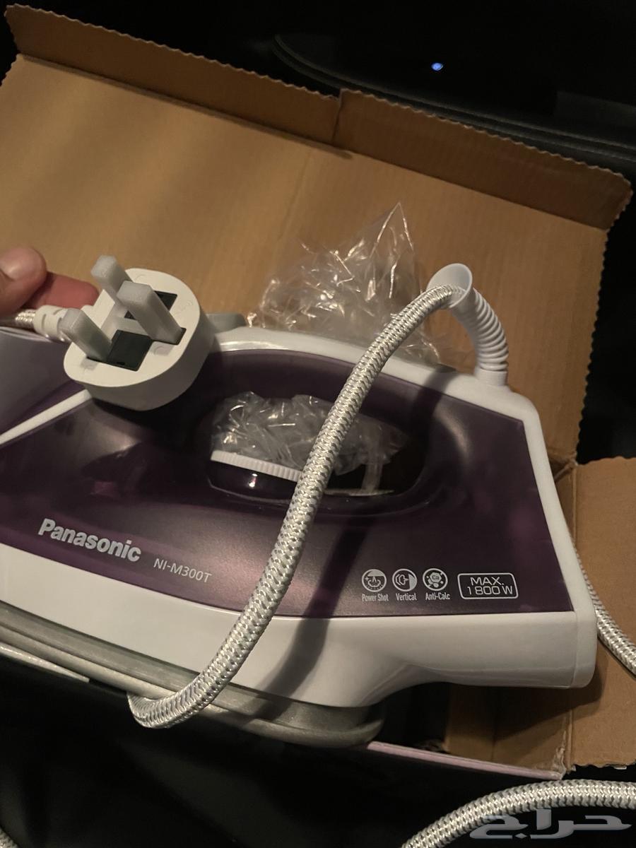 Steam iron, personally used, purchased yesterday for 105 riyals64410594945665113